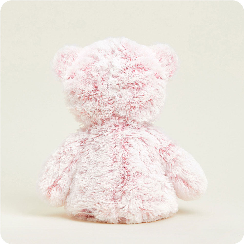 Microwavable Pink Marshmallow Bear Heating Pad Warmies