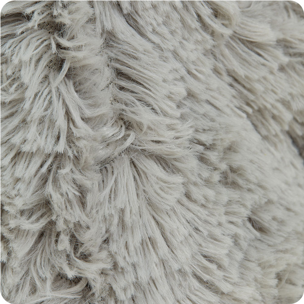 Soft Warm Weighted Gray Elephant Plush Warmies