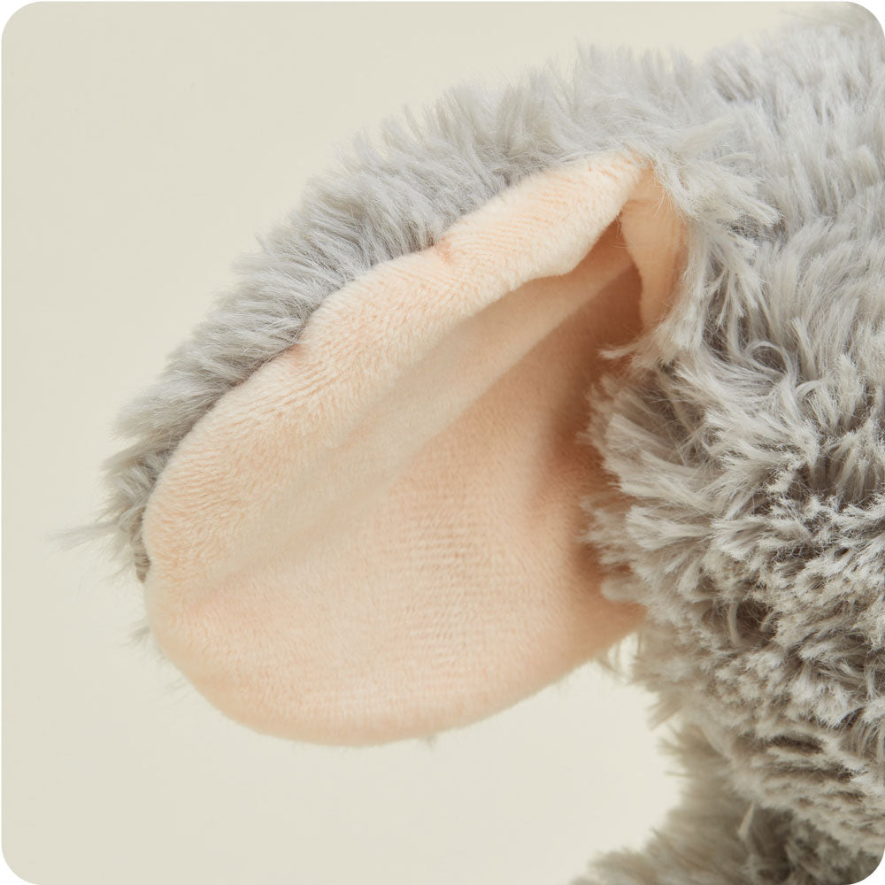 Heated Gray Elephant Plush Warmies