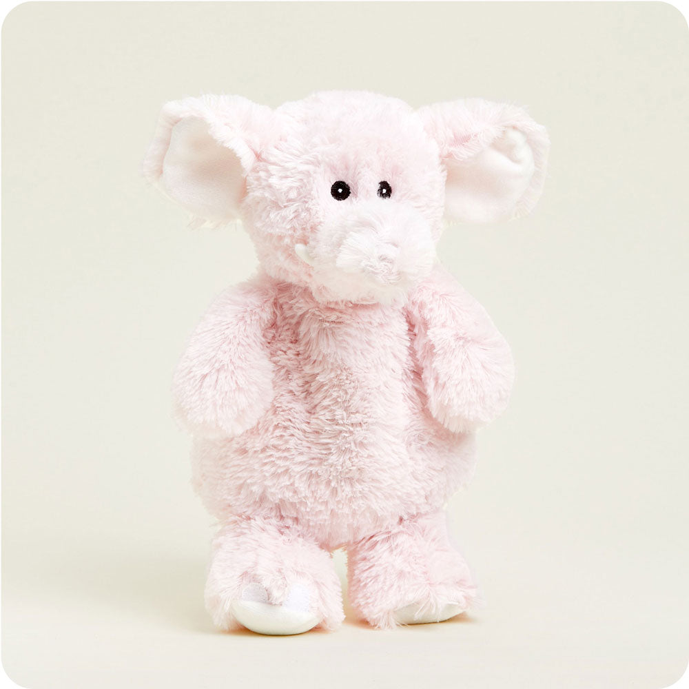 Heated Pink Elephant Plush Warmies