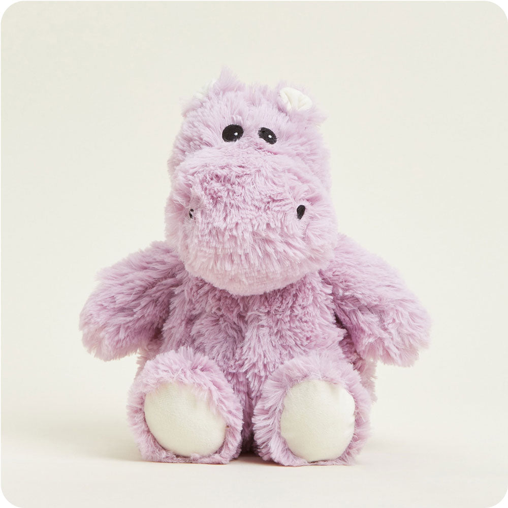 Microwavable Hippo Stuffed Animal Warmies