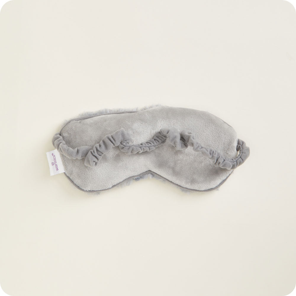Soft Curly Gray Eye Mask - Warmies USA