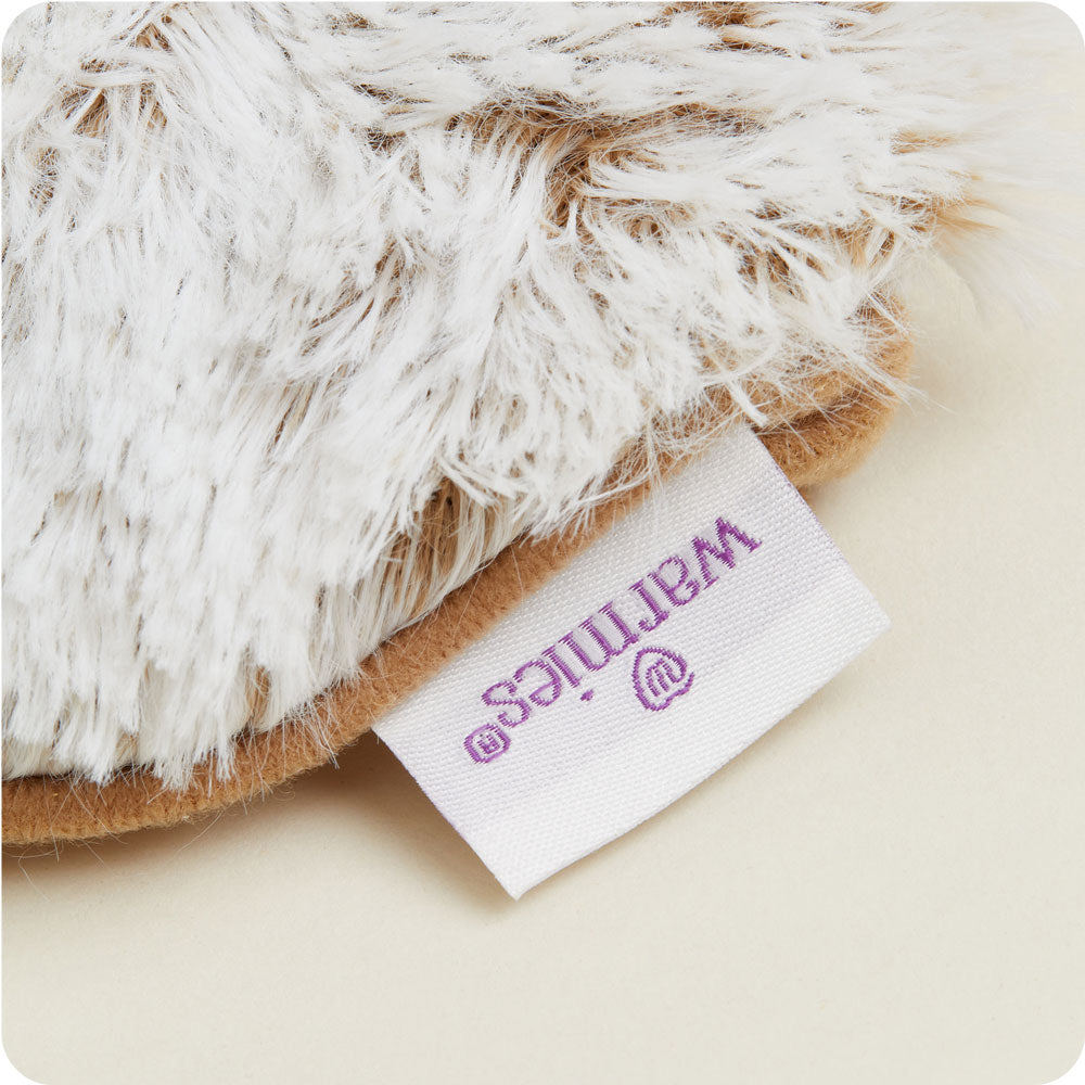 Brown Warmies Eye Mask: Microwavable, marshmallow-infused serenity by Warmies USA.