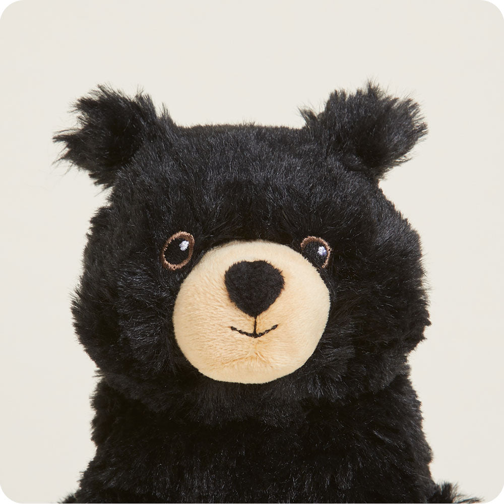 Black Bear Stuffed Animal Warmies Junior