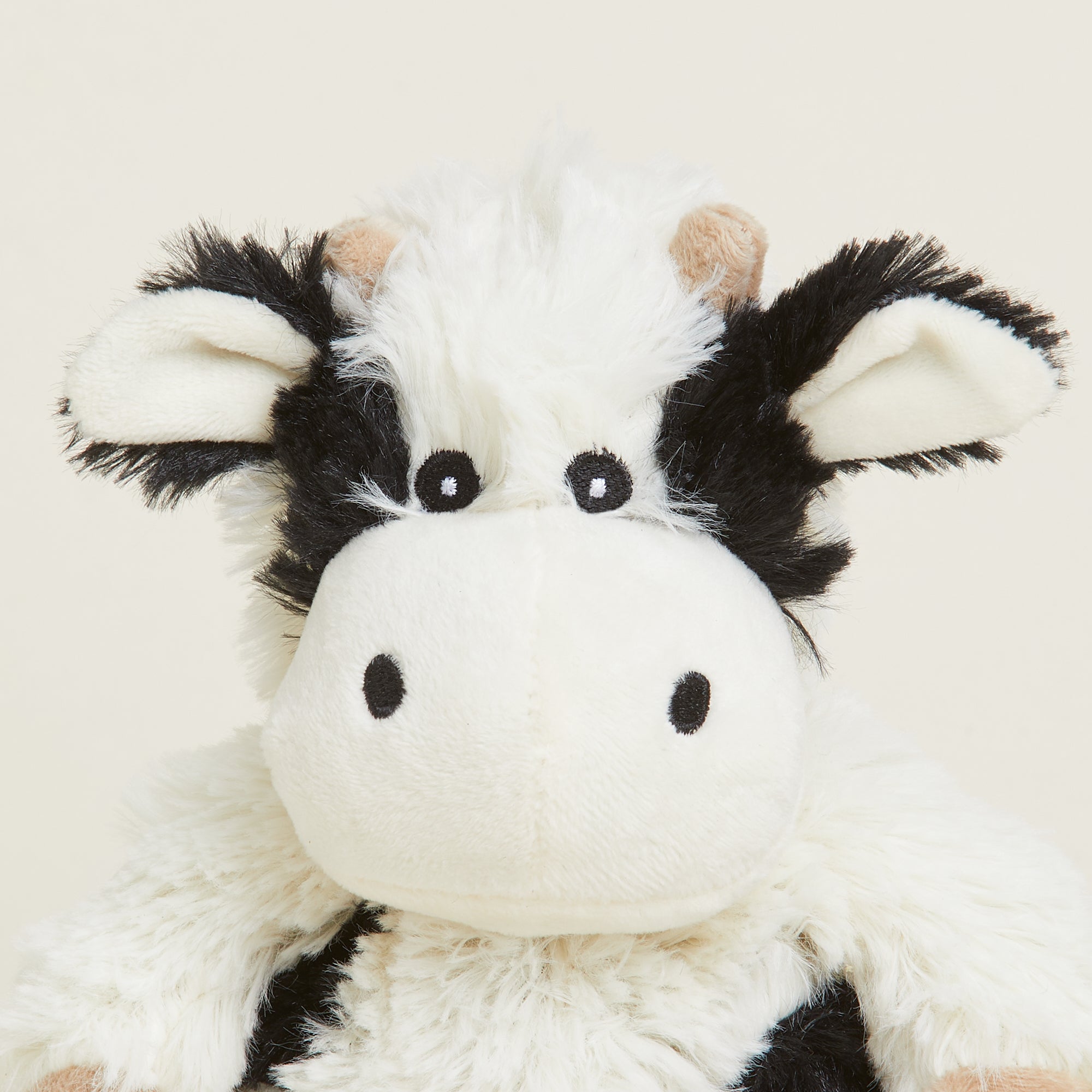 Black and White Cow Stuffed Animal Warmies Junior