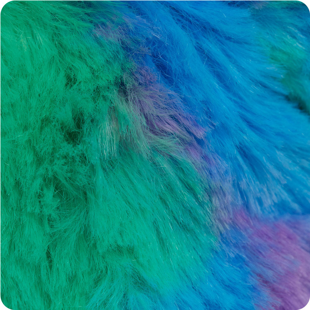 Soft Warm Weighted Rainbow Dinosaur Plush Warmies Junior