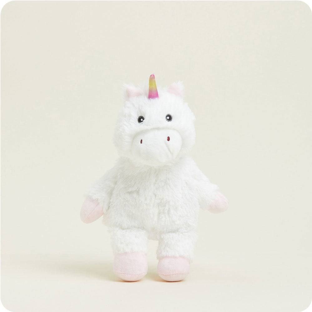 Heated White Unicorn Plush Warmies Junior