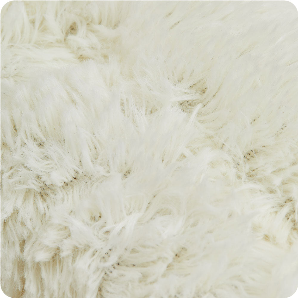 Indulge in comfort with Microwavable Cream Neck Wrap by Warmies USA.