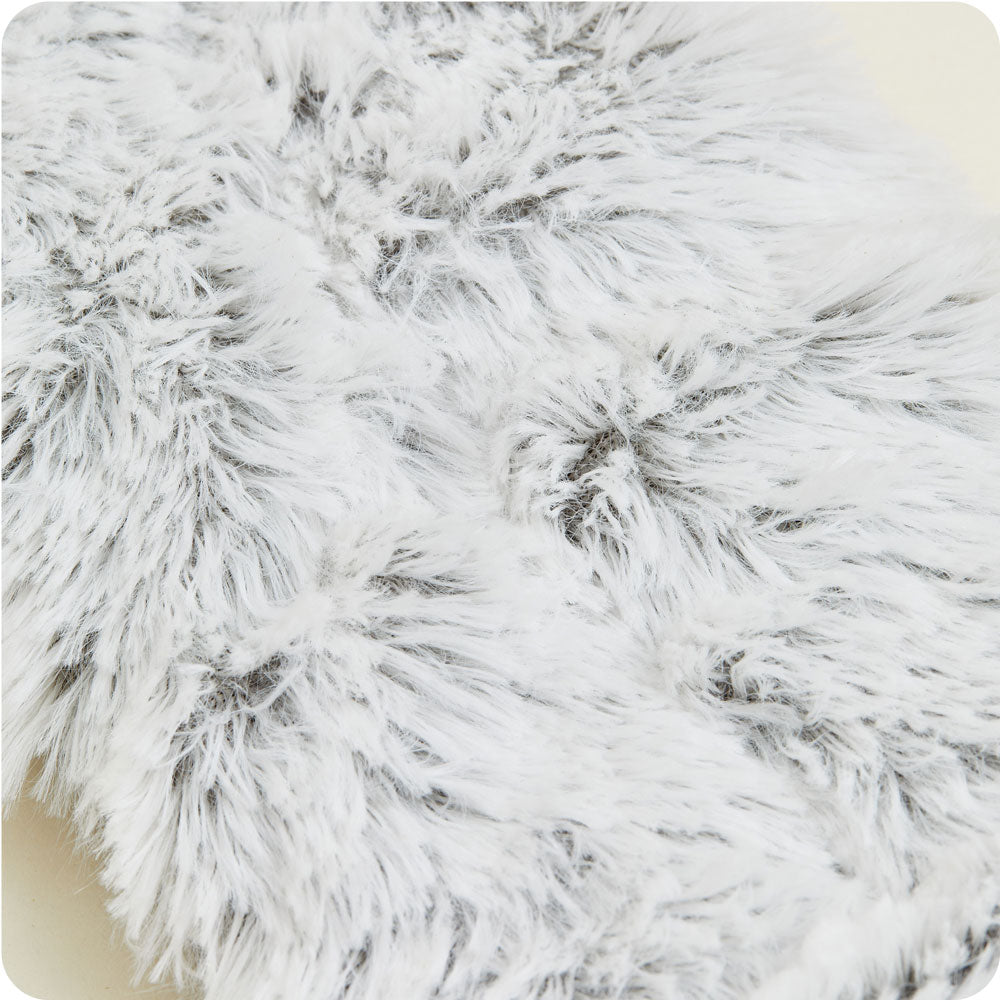 Gray Marshmallow Warmies Neck Wrap for Comfort