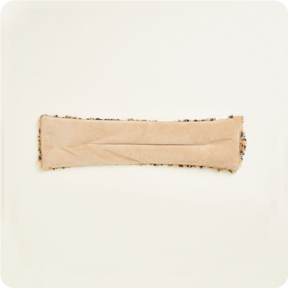 Warmies USA's Leopard Neck Wrap: Fashion meets soothing warmth.