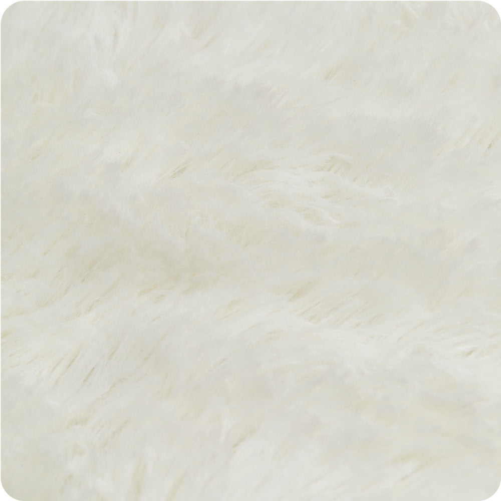 Cream Warmies Bottle: Microwave for soothing warmth by Warmies USA.