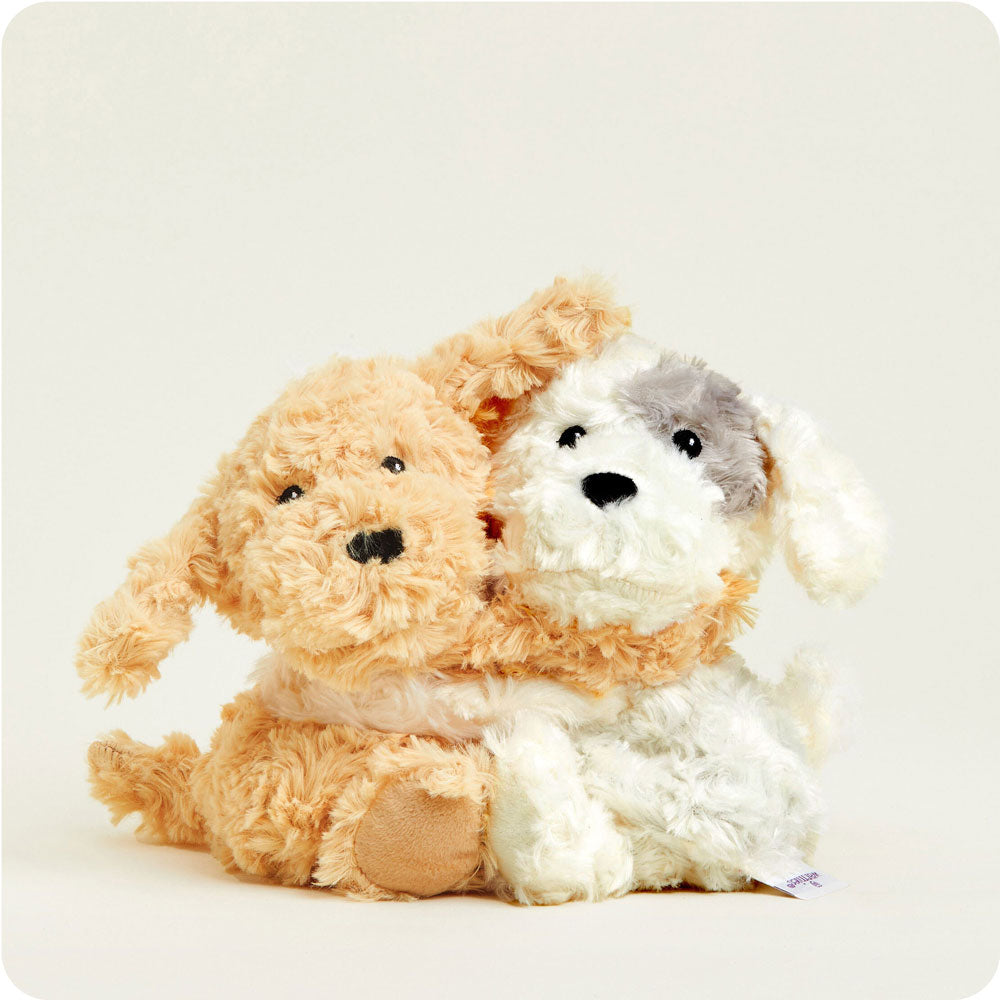 Microwavable Puppy Hugs Stuffed Animal Warmies