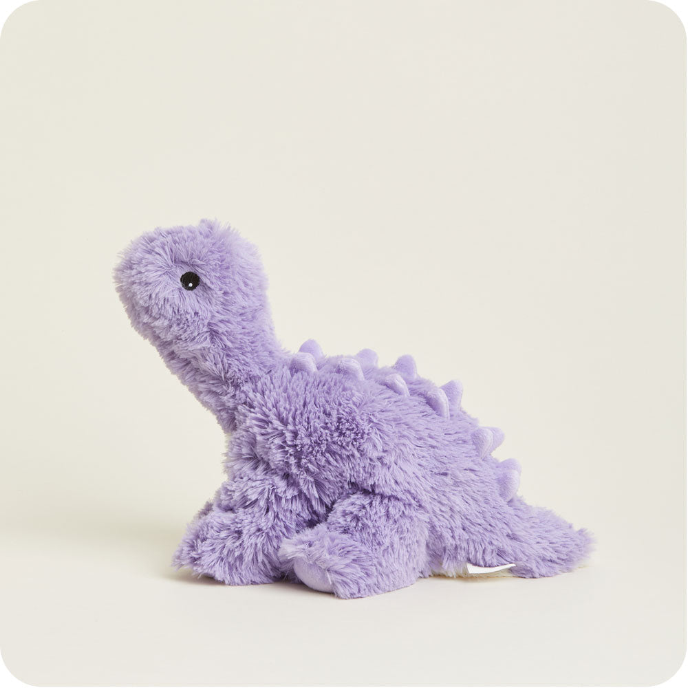 Microwavable Purple Long Neck Dinosaur