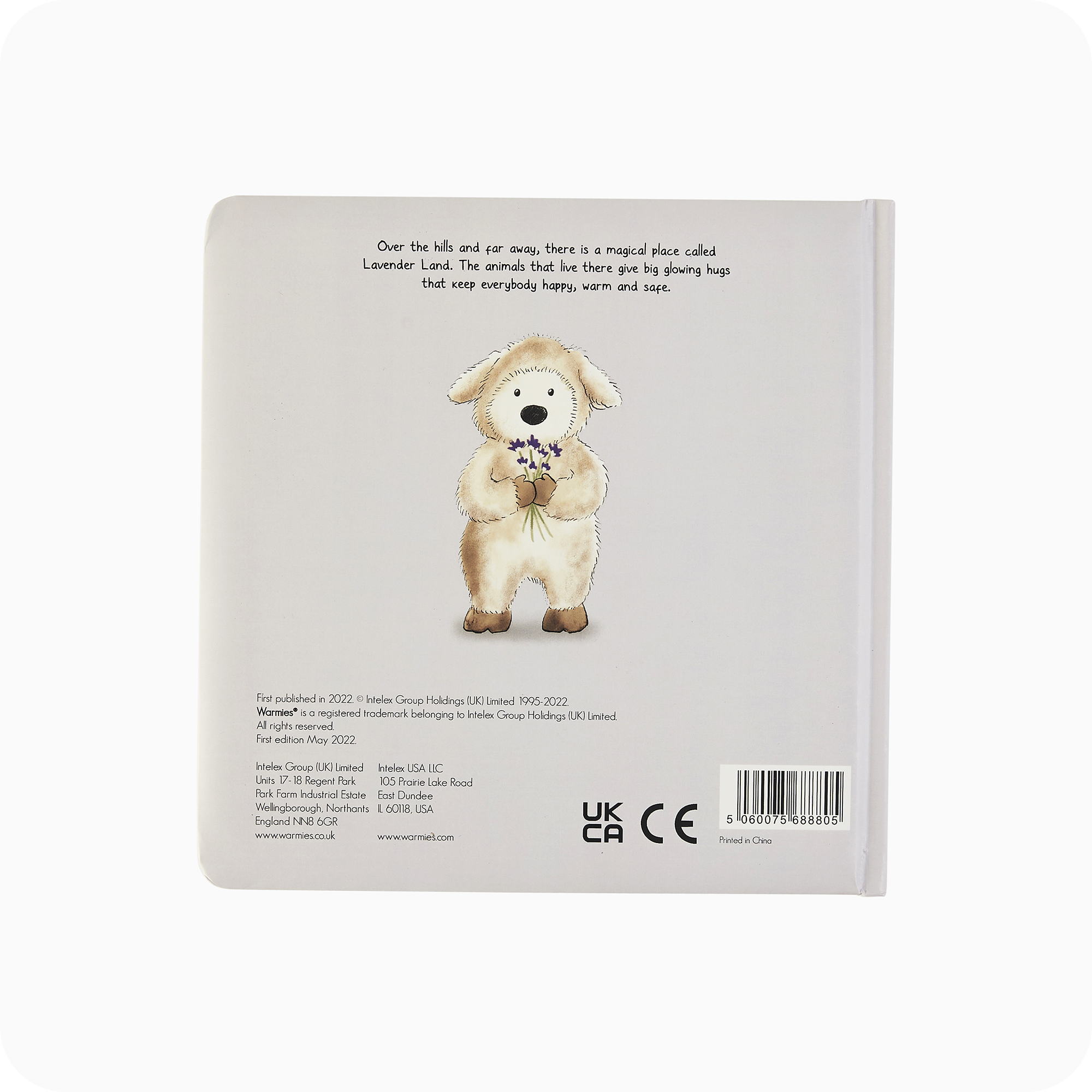 The Friendly Little Lamb Board Book - Warmies USA