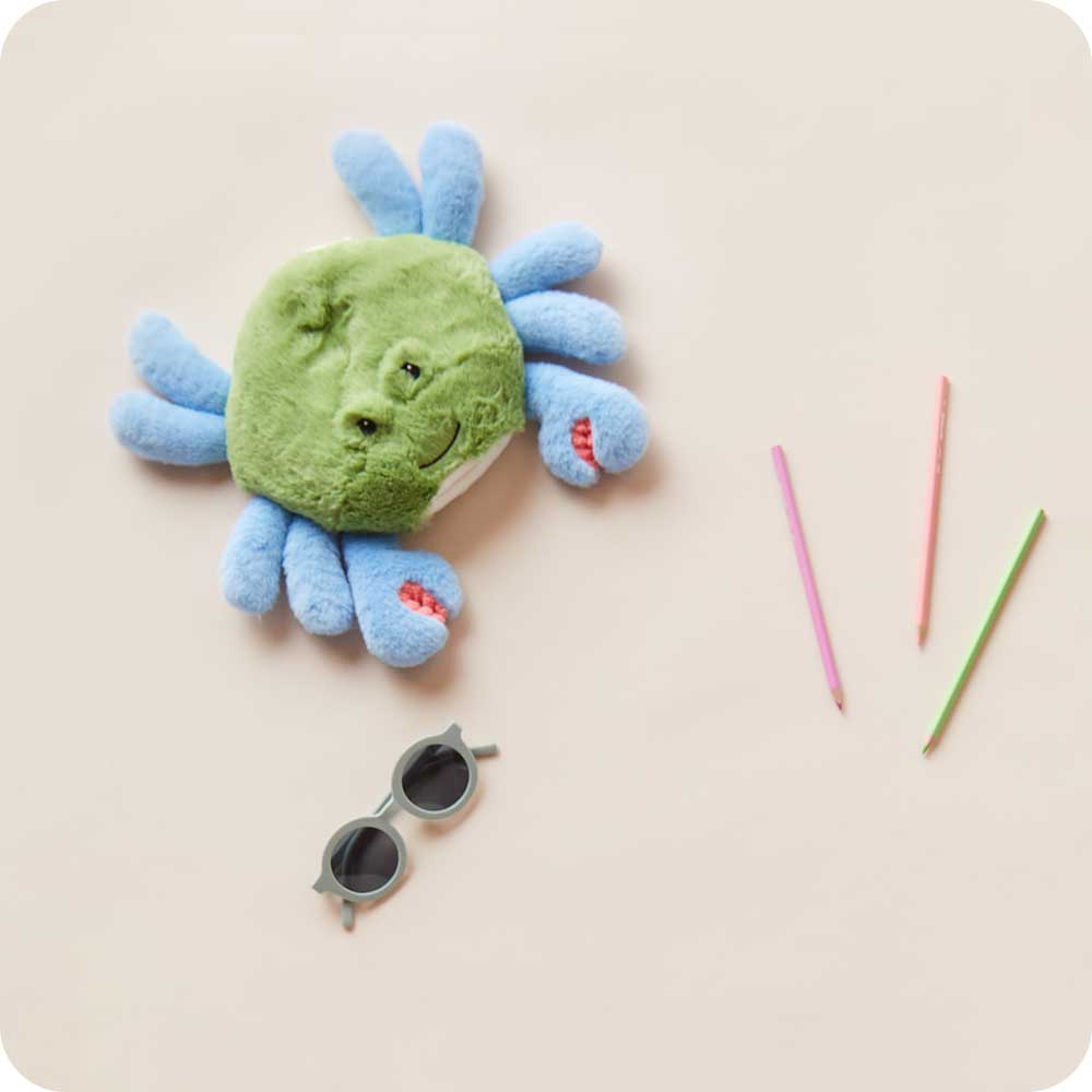 Soft Warm Weighted Blue Crab Plush Warmies