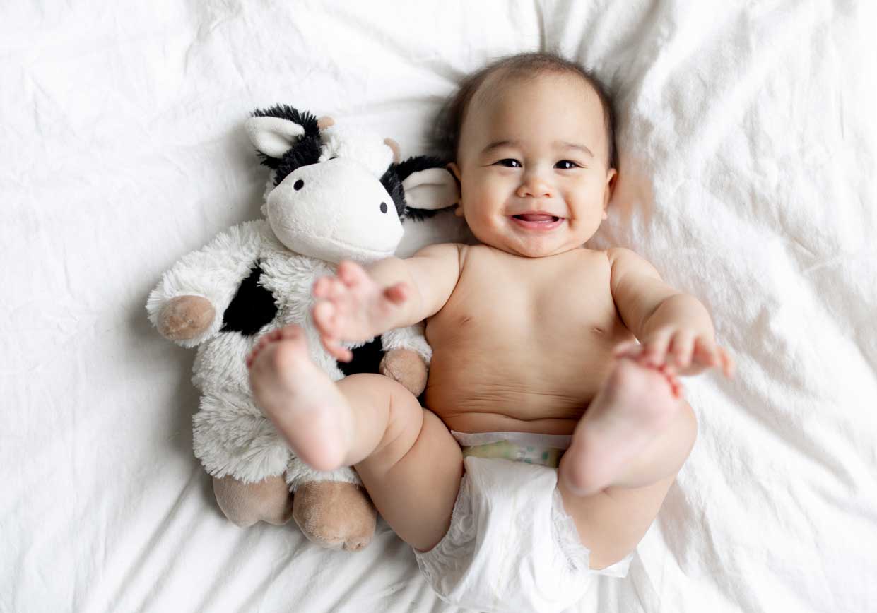 Warmies make an outstanding gift for newborn baby boys.