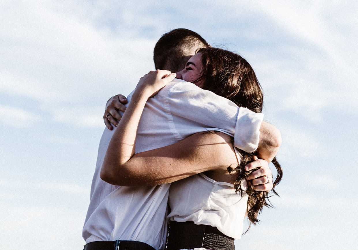 The health benefits of hugs are easy to embrace! 
