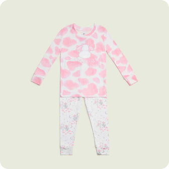 Strawberry Cow Warmies Pajama Set