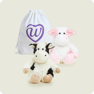 Microwavable Two Moo Duo - Warmies USA