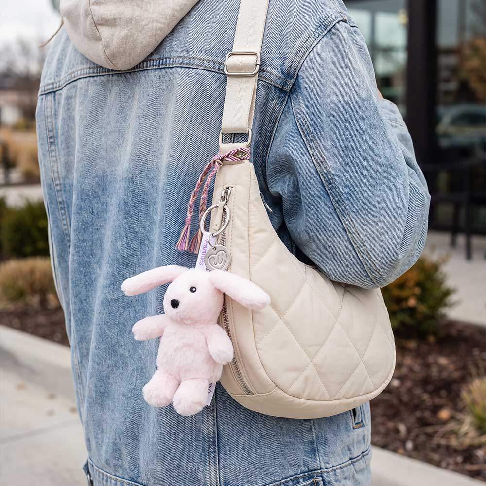 Bunny Warmies Mini Bag Charm