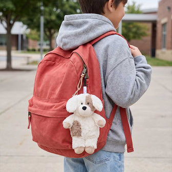 Microwavable Puppy Warmies Bag Charm - Warmies USA