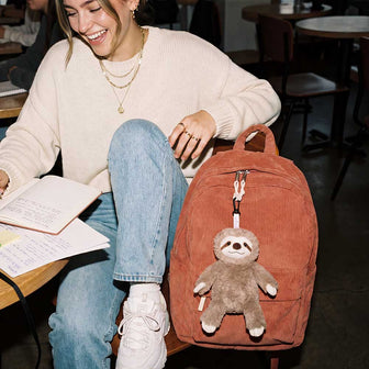 Microwavable Sloth Warmies Bag Charm - Warmies USA