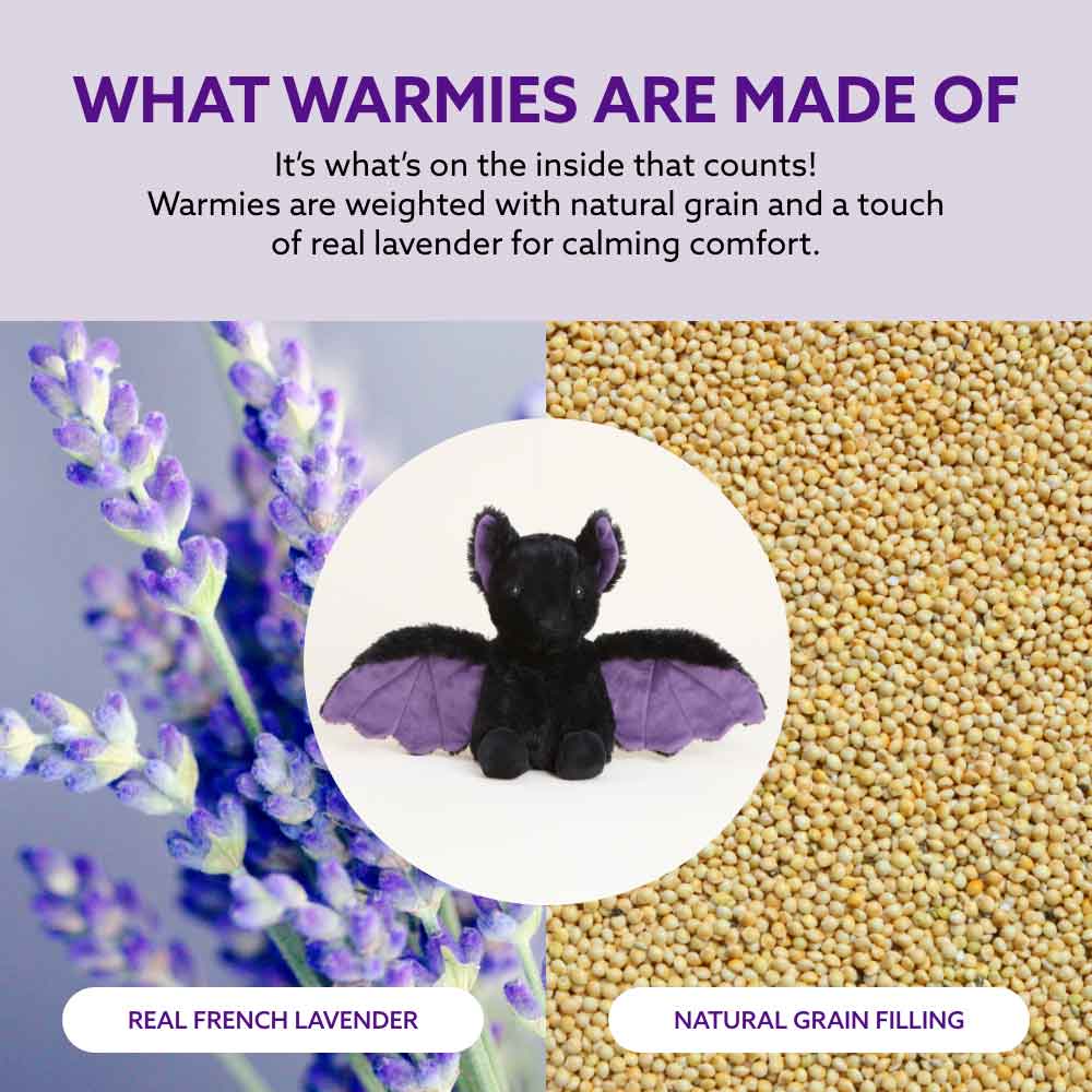 Purple Wing Bat Warmies