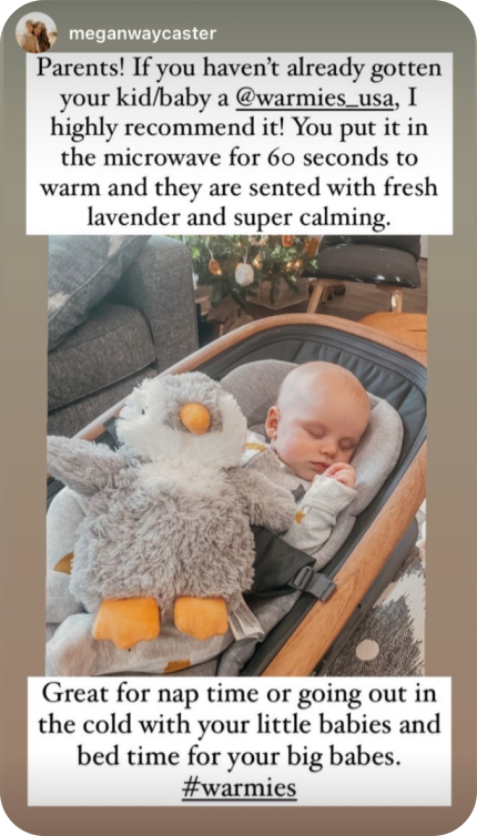 Screenshot of a story shared on Instagram. 
