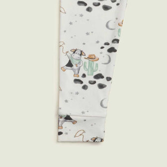 Black & White Cow Warmies Pajama Set