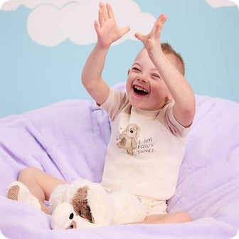 Warmies Puppy Shorties Pajamas | Soft and Warm