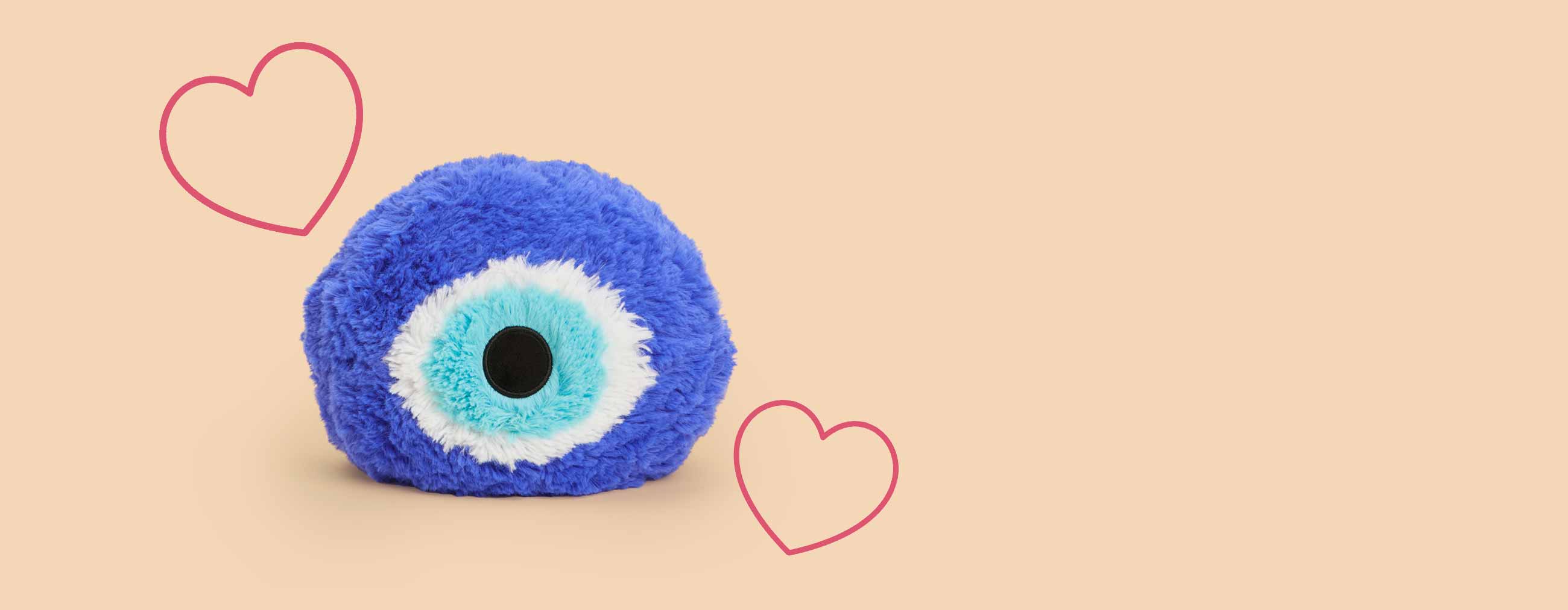 Evil eye Warmies plush heat toy