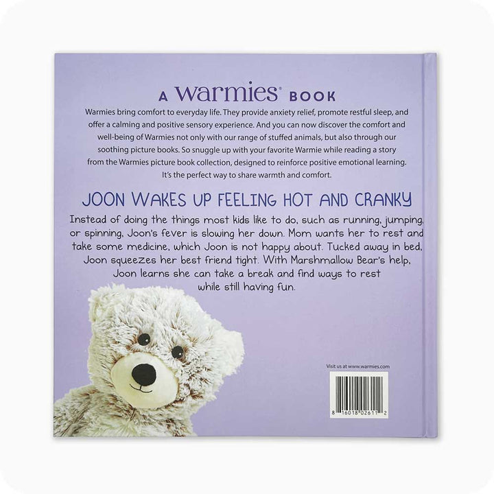 Microwavable Bear Takes a Break Book - Warmies USA