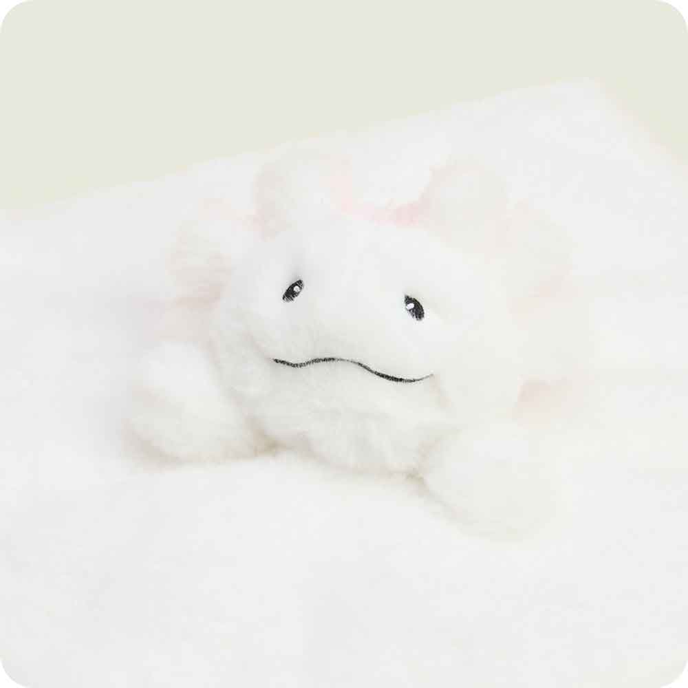 Axolotl Lovey Blanket Warmies stuffed animal
