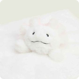 Axolotl Lovey Blanket Warmies stuffed animal