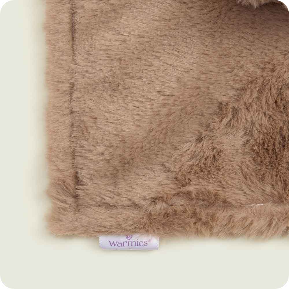 Sloth Lovey Blanket Warmies tag detail