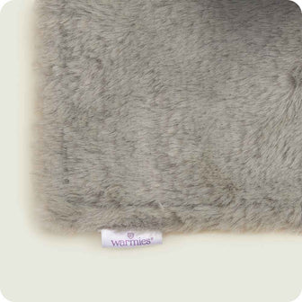 Gray Squirrel Lovey Blanket Warmies tag detail