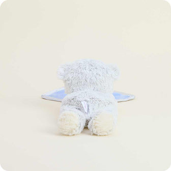 Heated Marshmallow Bear Infant Security Blanket Plush Warmies