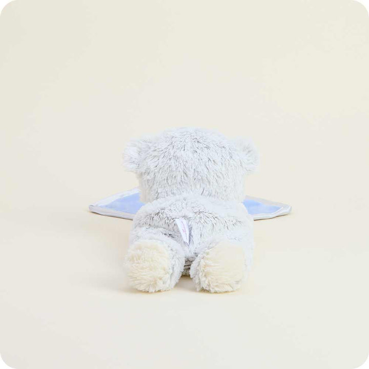 Heated Marshmallow Bear Infant Security Blanket Plush Warmies