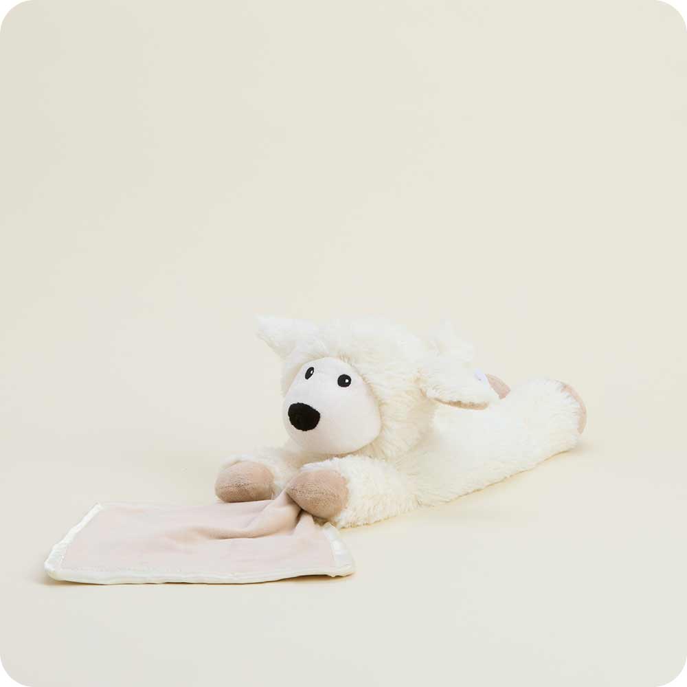 Microwavable Sheep Infant Security Blanket 