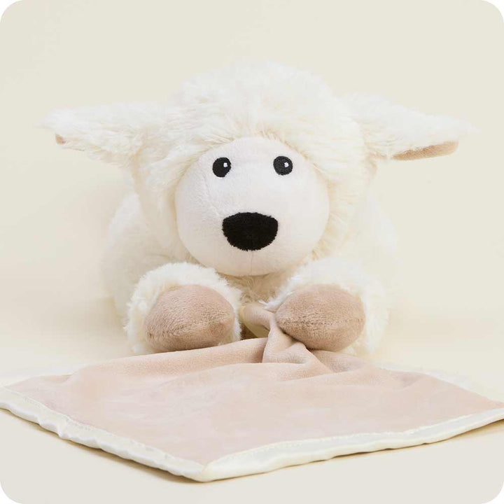 Sheep Infant Security Blanket Stuffed Animal Warmies