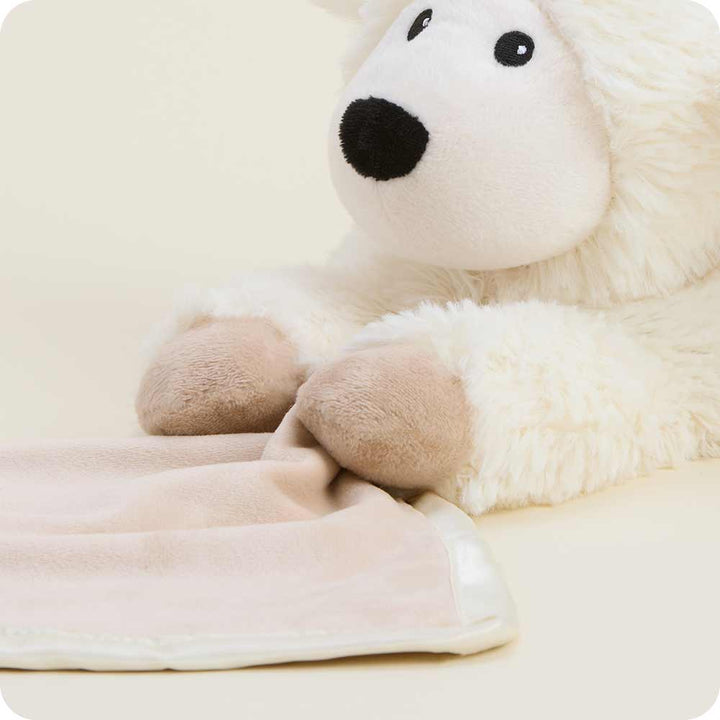 Soft Warm Weighted Sheep Infant Security Blanket Plush Warmies