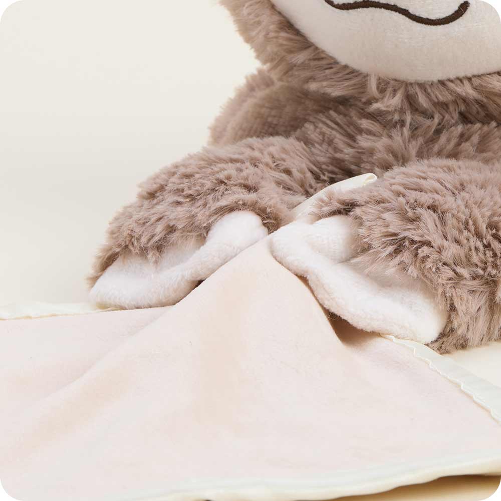 Soft Warm Weighted Sloth Infant Security Blanket Plush Warmies