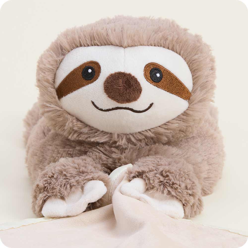 Sloth Infant Security Blanket Stuffed Animal Warmies