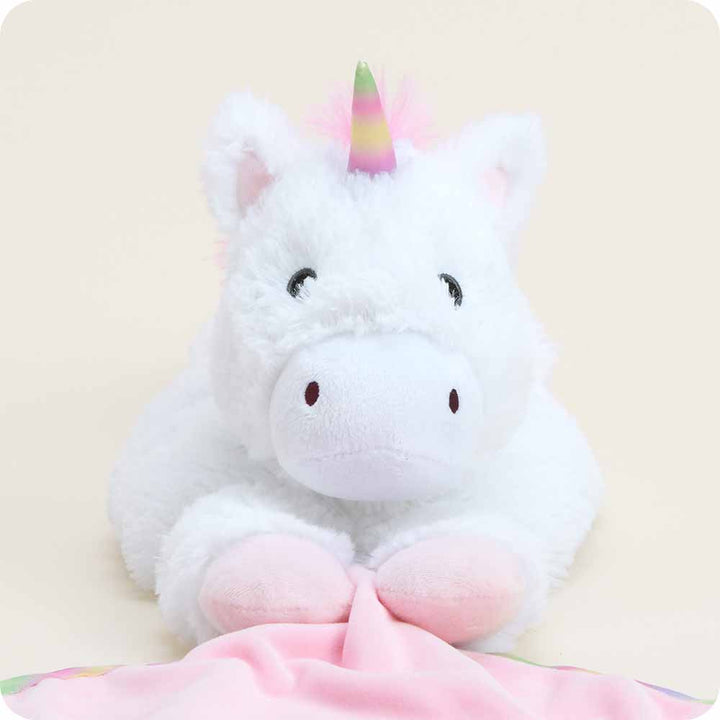 Unicorn Infant Security Blanket Stuffed Animal Warmies