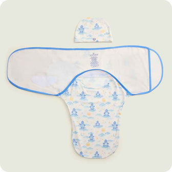 warmies Trex Swaddle & Beanie Gift Set wrap detail