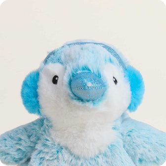 Microwavable Frosty Blue Penguin Warmies Junior - Warmies USA