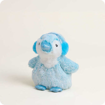 Microwavable Frosty Blue Penguin Warmies Junior - Warmies USA