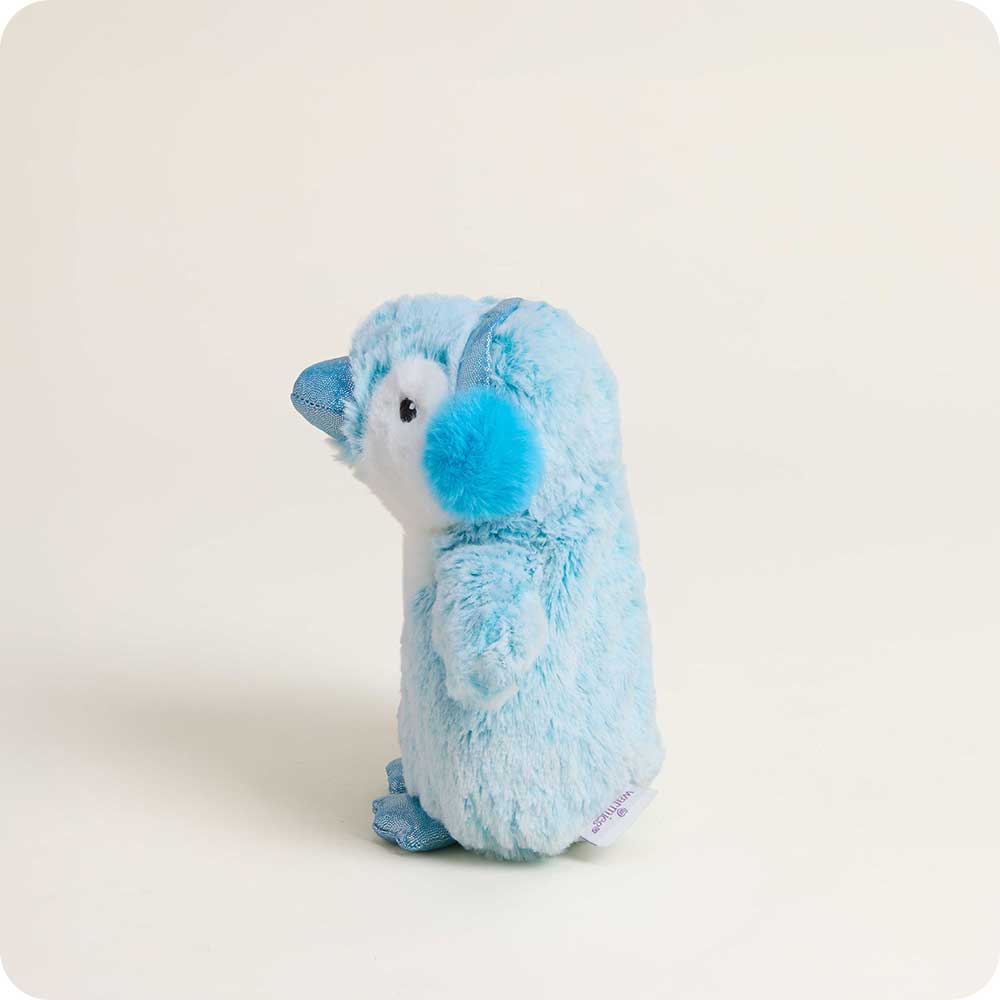Microwavable Frosty Blue Penguin Warmies Junior - Warmies USA