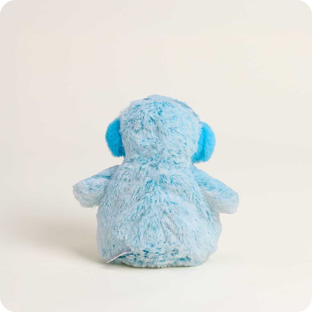 Microwavable Frosty Blue Penguin Warmies Junior - Warmies USA