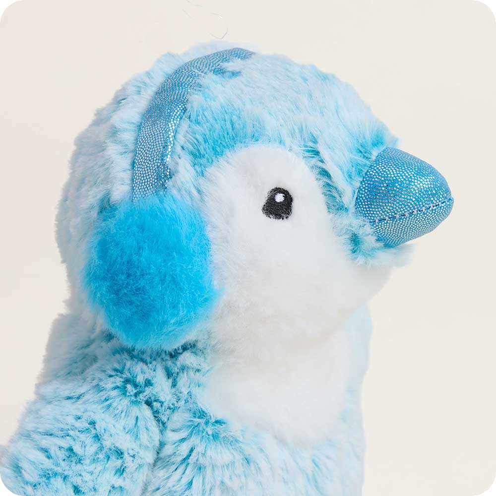 Microwavable Frosty Blue Penguin Warmies Junior - Warmies USA